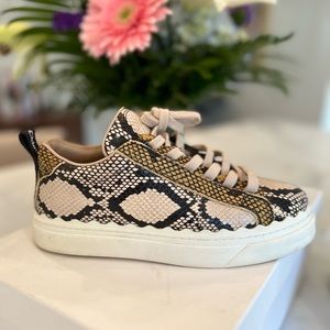 Chloe September Sun Sneakers Size 38 EUC